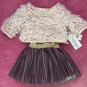 Pippa & Julie Pink and Gold Kids Matching Set